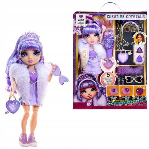 Rainbow High Creative Crystals Fashion Doll Viol na Arena.pl