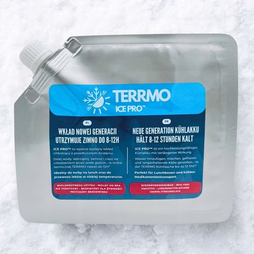 TERRMO Ice Pro - Wydajne Wkłady Żelowe Chłodzące do Lodówki Małe - 4x 350ml na Arena.pl