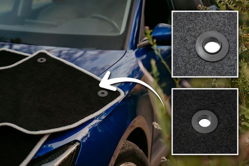 Dywaniki welurowe CARLUX-SILVER do Jaguar E-Pace 2017- czarne na Arena.pl
