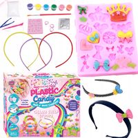 Plastic Candy Zestaw do robienia bransoletek biżuterii PREZENT Dziewczynki