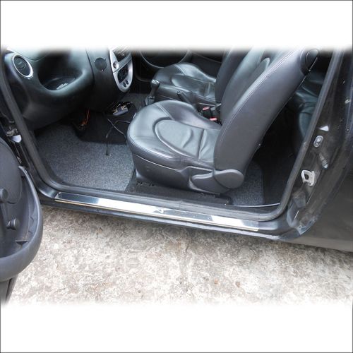 Listwa progowa FORD KA MK1 Stal nierdzewna 304 połysk 2szt na Arena.pl