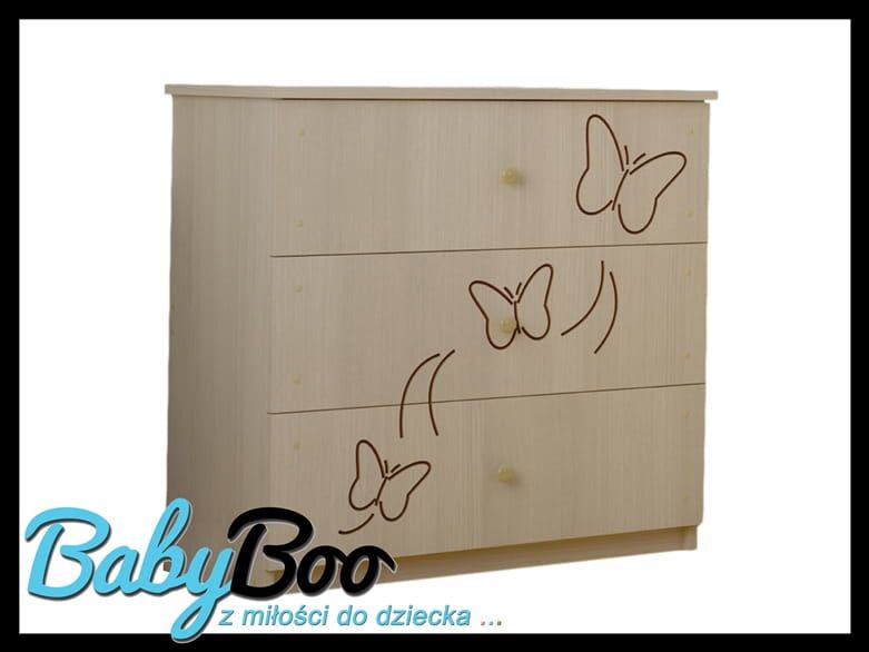 KOMODA DZIECIĘCA dla dzieci BABY BOO  grawerowane wzory! zdjęcie 8