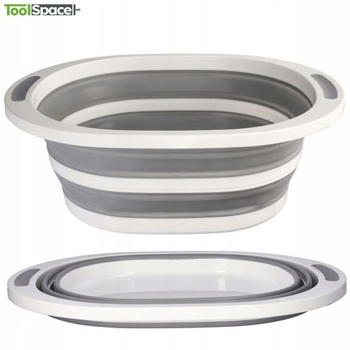 MISKA SKŁADANA SILIKONOWA 12L DO ZLEWU NA KEMPING TURYSTYCZNA na Arena.pl