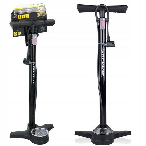 DUNLOP Pompka rowerowa 12 BAR z manometrem dolnym na Arena.pl