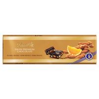 Lindt SWISS PREMIUM CHOCOLATE dark GOLD almond orange 300g