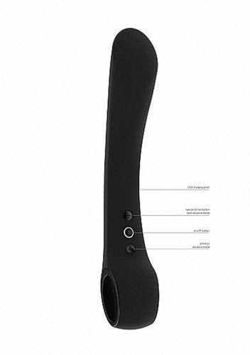 ombra - bendable vibrator punkt g - black na Arena.pl