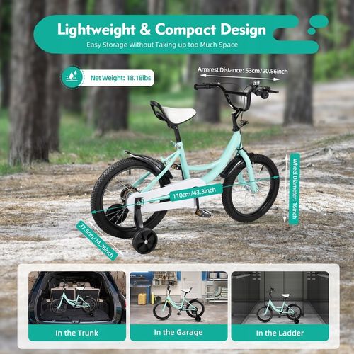 16inch ROWER DZIECIĘCY Zielony na Arena.pl