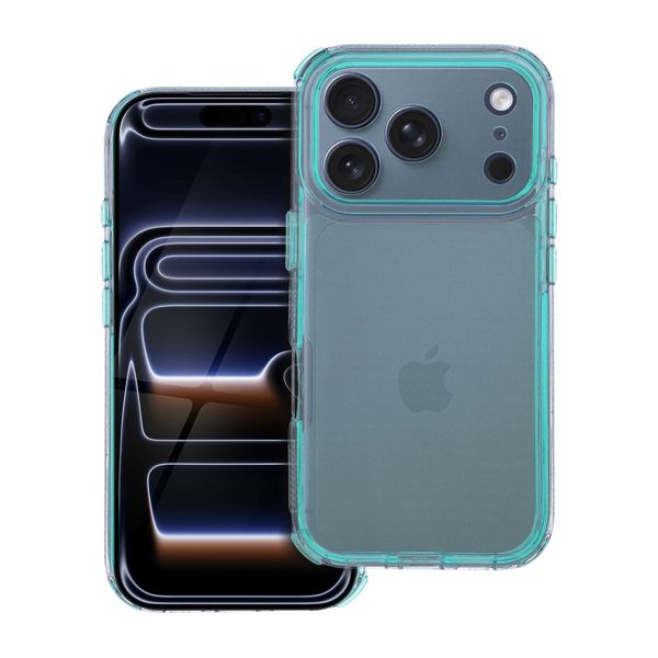 Futerał MATRIX CLEAR do IPHONE 17 Pro miętowy zdjęcie 1