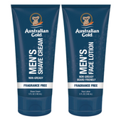Australian Gold Men's Męski Balsam Do Twarzy 148ml +  Do Golenia 148ml