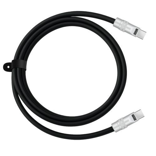 Kabel Newell USB-C - USB-C 100 W, 2 m, silikonowy, czarny na Arena.pl