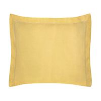 POSZEWKA NA PODUSZKĘ DO SPANIA 50X70CM MUSZTARDOWA