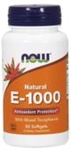 NOW FOODS Witamina E 1000 IU (50 kaps.)
