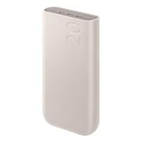 powerbank samsung 20000mah 3x usb-c 45w sfc - beżowy