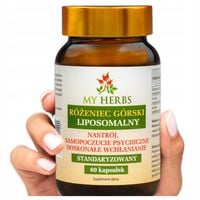 Różeniec górski liposomalny adaptogen stres ekstrakt standaryzowany 60 kaps