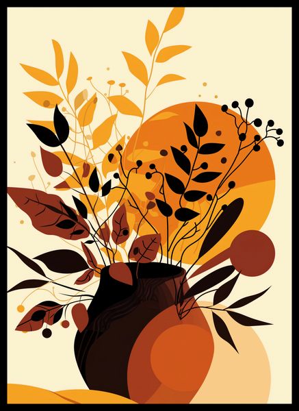 Plakat 39,5x55cm Bukiet Owoców zdjęcie 2