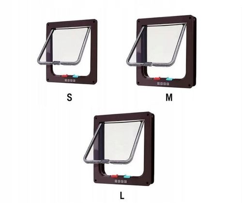 Drzwiczki KLAPA na drzwi dla Kota Psa do 6KG L na Arena.pl