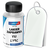 lakier zaprawkowy zaprawka samochodowy volkswagen vw ly9c ibis white biały