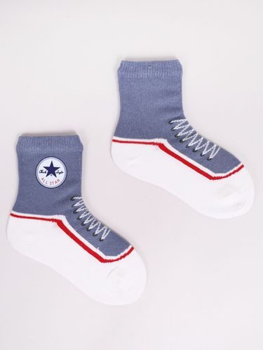 SKARPETY CHŁOPIĘCE SKA-0164 20-22 jeans na Arena.pl