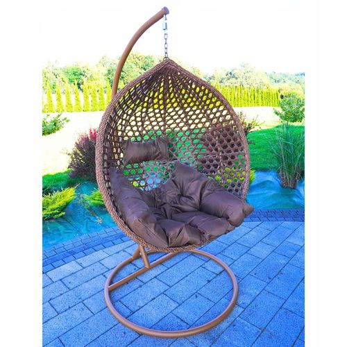 FOTEL KOKON KOSZ WISZĄCY JEDNOOSOBOWY DO POKOJU OGRODU OGRODOWY NA BALKON na Arena.pl