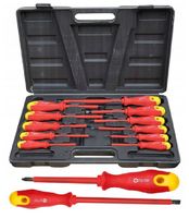 ZESTAW WKRĘTAKÓW WKRĘTAK ŚRUBOKRĘTY IZOLOWANE 11