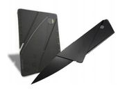 Karta nóż rozkładany survival card scyzoryk grzyby ukryty malutki nożyk hit