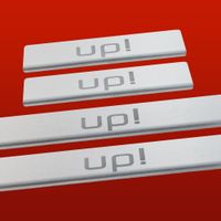 Listwa progowa VOLKSWAGEN UP! Stal nierdzewna 304 mat 4szt