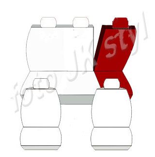 Pokrowce MIAROWE do Citroen Berlingo I 1 96-08r. P3 zdjęcie 3