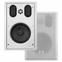 2X GŁOŚNIKI ŚCIENNE KOLUMNY STEREO TAGA HARMONY TOW-180F V.2 PARA WHITE BIA