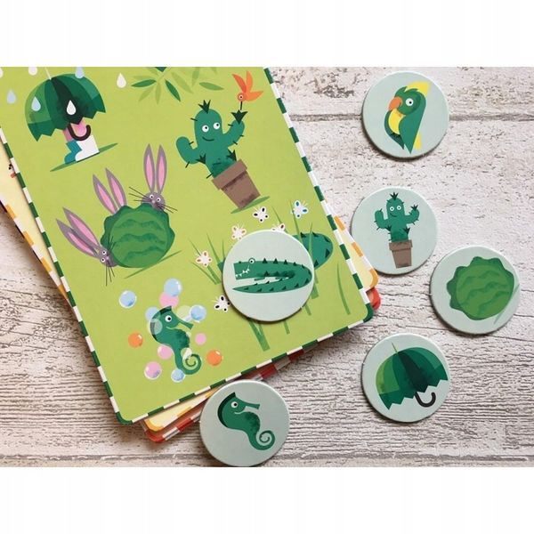 Gra Loteryjka Kolory Edukacyjna Dla Najmłodszych Dzieci 2+ Kapitan Nauka zdjęcie 2