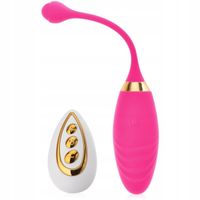 WIBRATOR JAJKO Z PILOTEM 60 FUNKCJI SEX MASAŻER