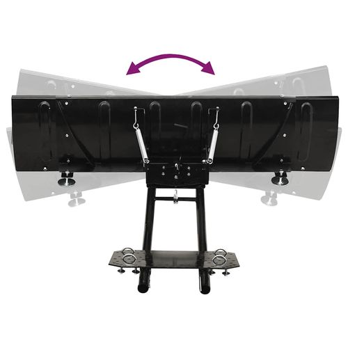 Pług śnieżny do quada, 150x38 cm, czarny na Arena.pl