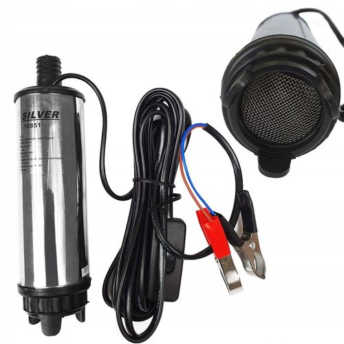 POMPKA POMPA DO CPN SPUSZCZANIA PALIWA OLEJU ROPY ON 12V 50MM ZATAPIALNA na Arena.pl