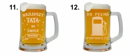 KUFEL DO PIWA PREZENT DLA TATY NA DZIEŃ OJCA Z GRAWEREM zdjęcie 13