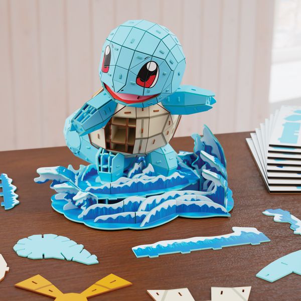 Puzzle 3D Spin Master Pokémon Squirtle 180 elementów papier zdjęcie 6