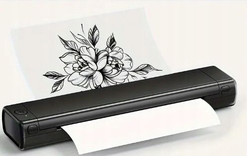 MASZYNA DO TATUAŻY DRUKARKA SZABLONÓW TERMICZNYCH STUDIO TATUAŻU M08F BT na Arena.pl