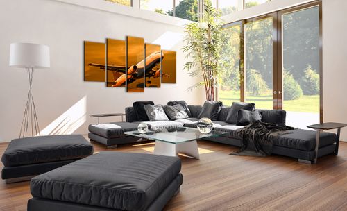 Obraz Na Płótnie - Samolot Start - 160X85 Cm - Ea160X85-0368 na Arena.pl