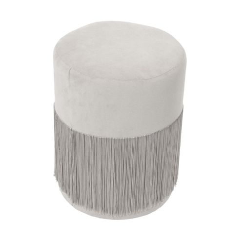 Pufa Plume Velvet Szara na Arena.pl