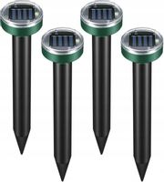 4x MOCNY ODSTRASZACZ KRETÓW SOLARNY NA KRETY NORNICE MYSZY GRYZONI XXL 4SZT