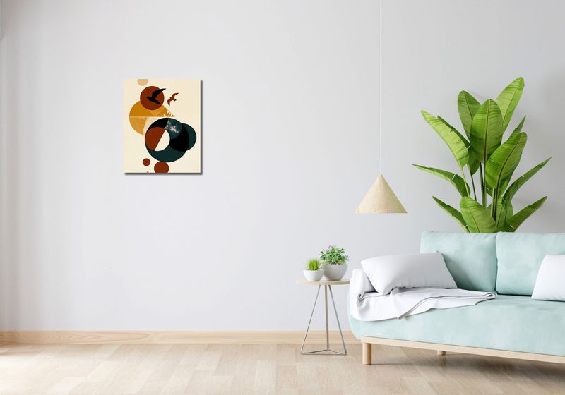 Obraz 40x50cm Kosmiczne Migracje zdjęcie 2