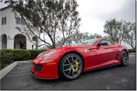 120CM 80CM OBRAZ ŚCIENNY FERRARI 599 GTO AXION23