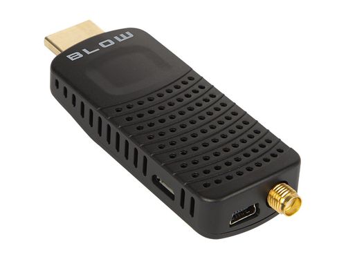 DEKODER TUNER TV DVB-T2 HEVC H.265 FULL HD MINI PILOT DLA SENIORA ZESTAW na Arena.pl
