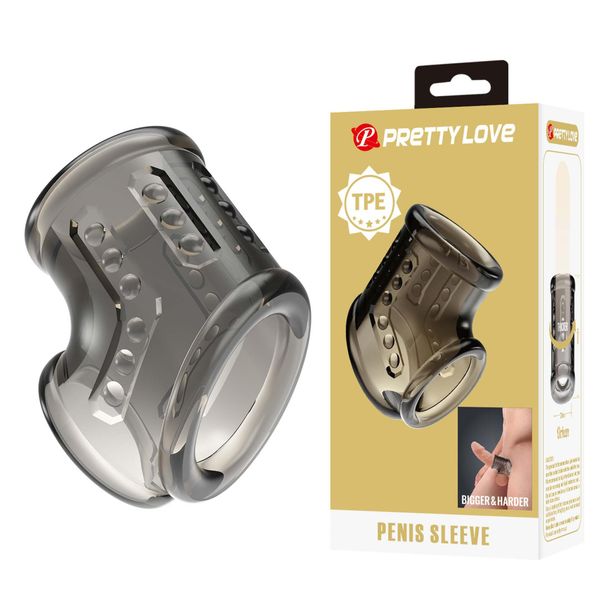 Pretty Love Penis Sleeve – Smoke zdjęcie 1