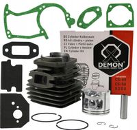 CYLINDER TŁOK 45mm + USZCZELKI PIŁY CHIŃSKIEJ 5200 4500 5800 NAC DEMON