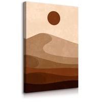 Obraz Do Sypialni Pustynia Abstrakcja Zachód Słońca Boho 20cm x 30cm