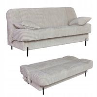 Kanapa sofa Sara rozkładana wersalka do spania Rene Family meble beżowa