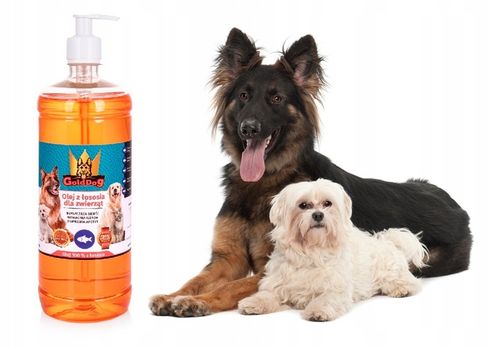 GoldDog Olej z Łososia 1l dla psa i kota na Arena.pl