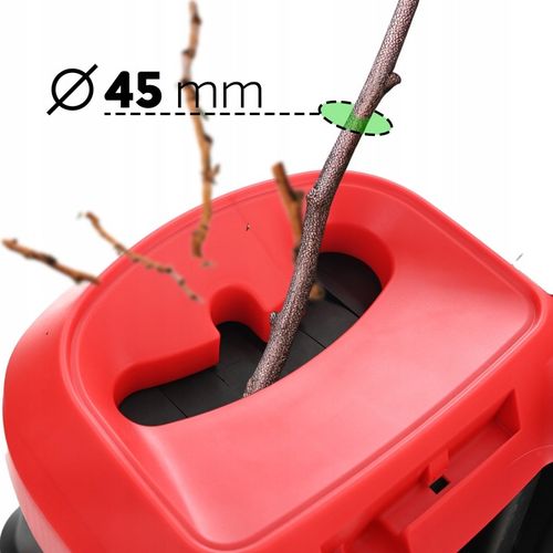 ROZDRABNIACZ DO GAŁĘZI RĘBAK ELEKTRYCZNY MOCNY SAMOZASYSAJĄCY 3600W + TORBA na Arena.pl