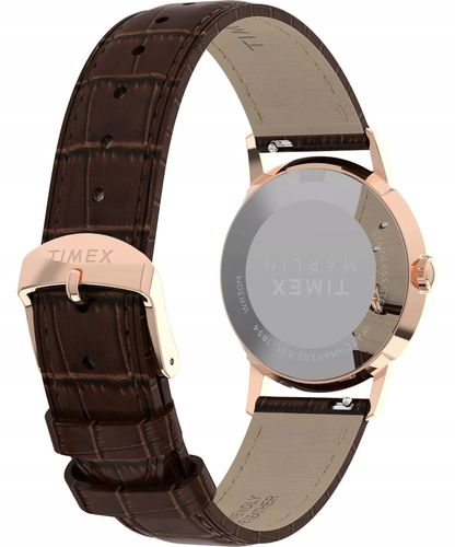 Zegarek Damski Timex TW2Y37700 brązowy na Arena.pl