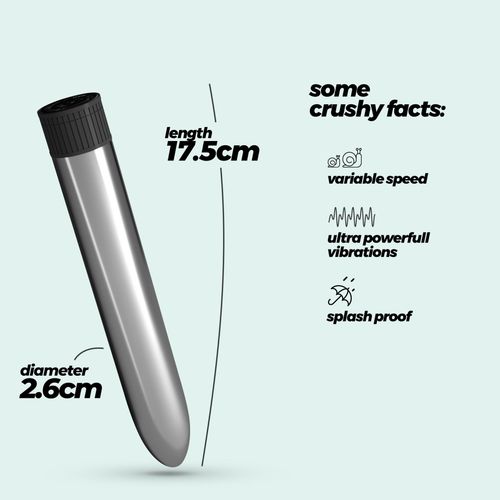 Crushious Classic Vibe Vibrator Silver na Arena.pl