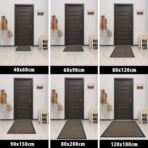 WYCIERACZKA POD DRZWI ZEWNĘTRZNA WEJŚCIOWA 80x120 DUŻA MATA DO BUTÓW na Arena.pl